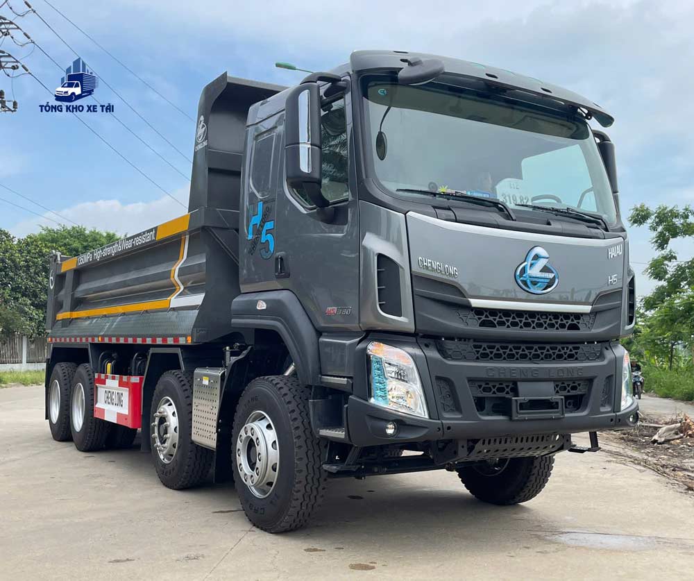 Xe Ben 4 Chân ChengLong H5 360HP Thùng 16 Khối Mới Nhất